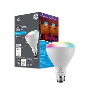 GE Cync Smart Bulb with Color Changing Feature
